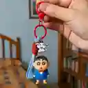 Llavero Shinnosuke Nohara Uniforme Serie Crayon Shinchan Miniso