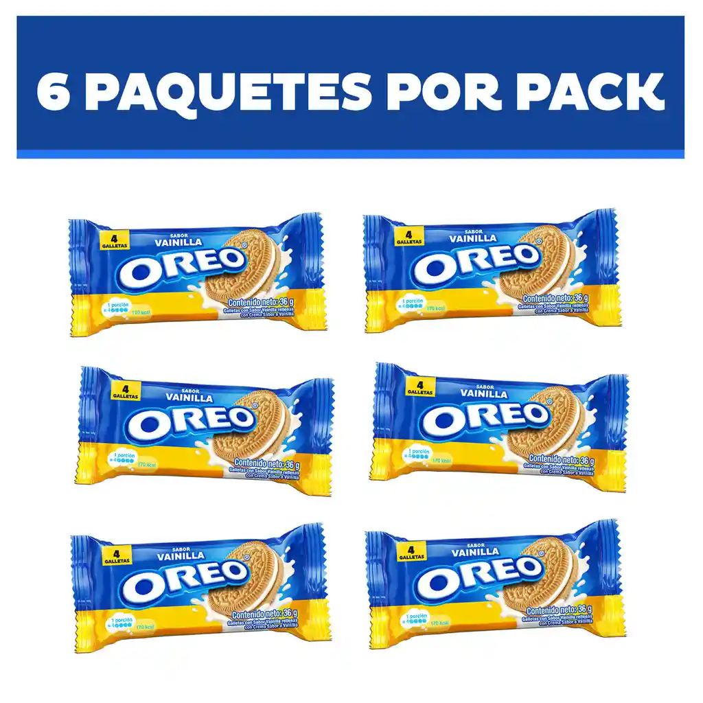 Oreo Galletas De Vainilla