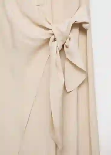 Vestido Bosco-W Beige Talla M Mujer Mango