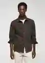 Sobrecamisa Jazz-I Khaki Talla L Hombre Mango