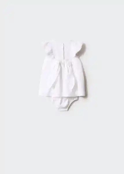 Vestido Bowie Offwhite Talla 67 Niños Mango