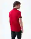 Camiseta Hombre Rojo Talla L 800G001_ROJ191758 Americanino