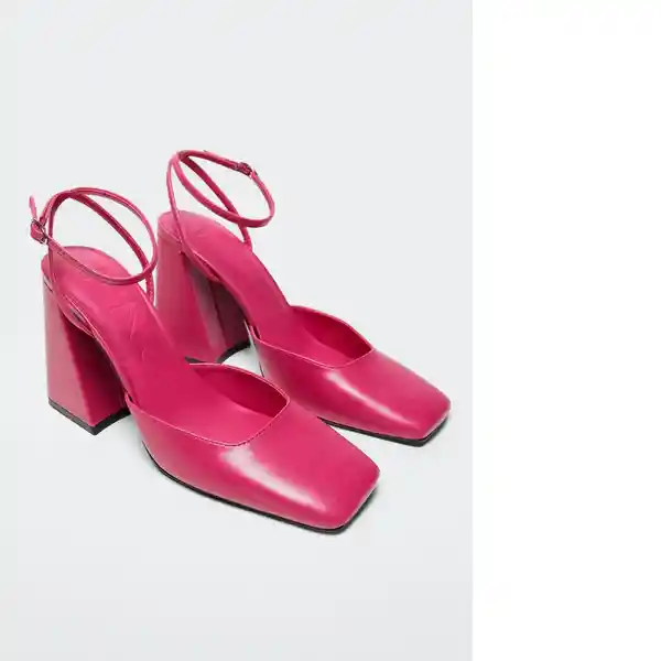 Zapato Disco Rosa Pastel Talla 36 Mujer Mango