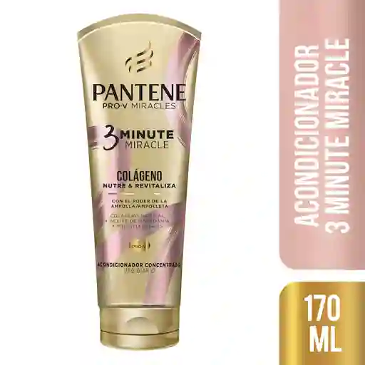 Pantene Acondicionador 3 Minute Miracle Colágeno