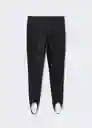 Pantalón Legging Alamar Negro Talla XL Mujer Mango