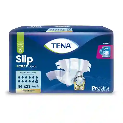 Tena Pañal para Incontinencia Fuerte Slip Ultra M