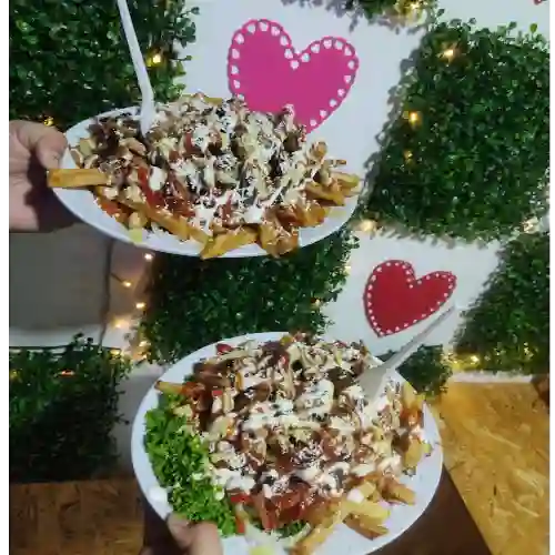 Salchipapa Personal