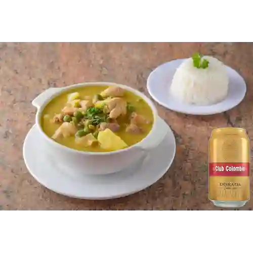 Combo Sopa de Menudencias + Club col. Dorada Lta 330ml