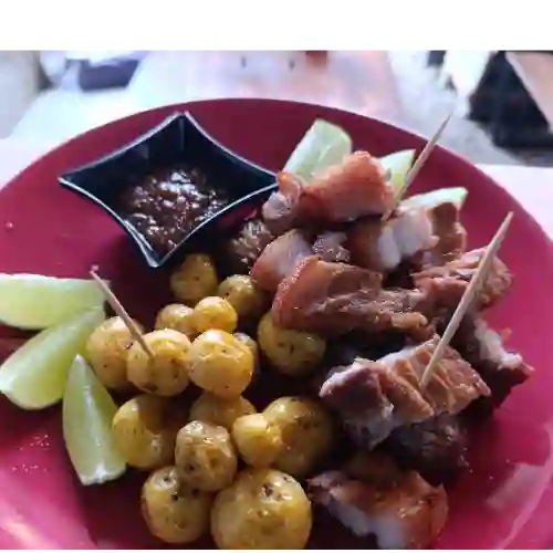 Porción de Chicharrón