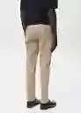 Pantalón Barna Beige Talla 38 Hombre Mango