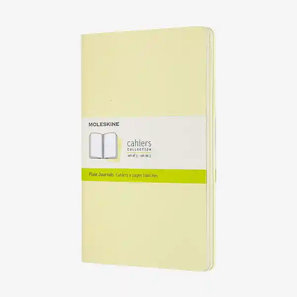 Inkanta Libreta Cahier Hoja Blanca Amarillo Grande