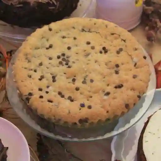 Torta de galleta rellena de nutella