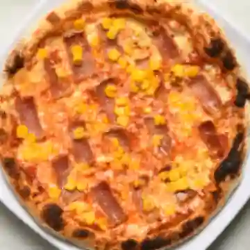 Pizza Bacon y Maíz