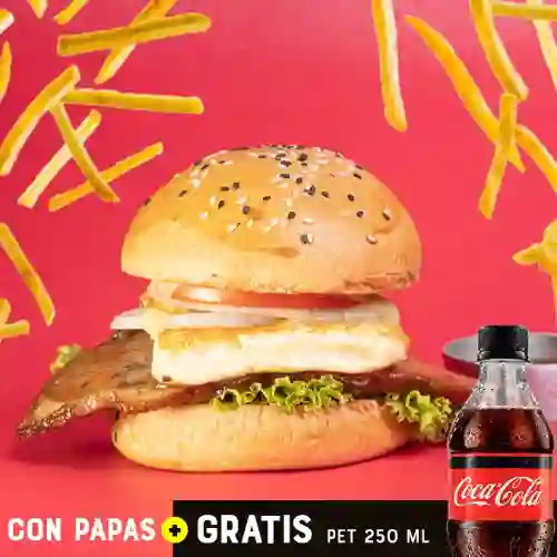 Hamburguesa Postaburguesa