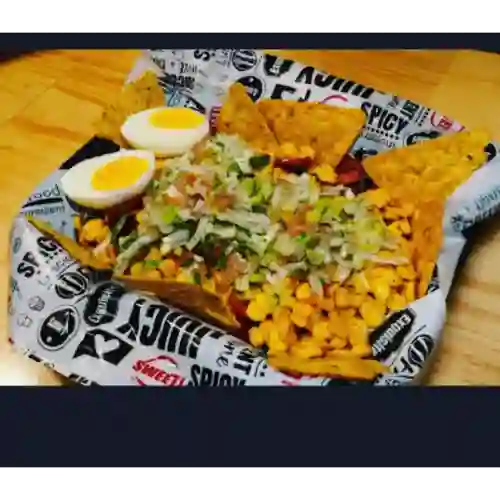 Salchipapa la Montañera