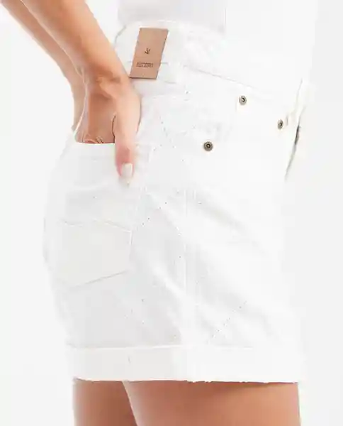 Short Diamont Femenino Crudo Azucarillo Claro Talla 10 Chevignon