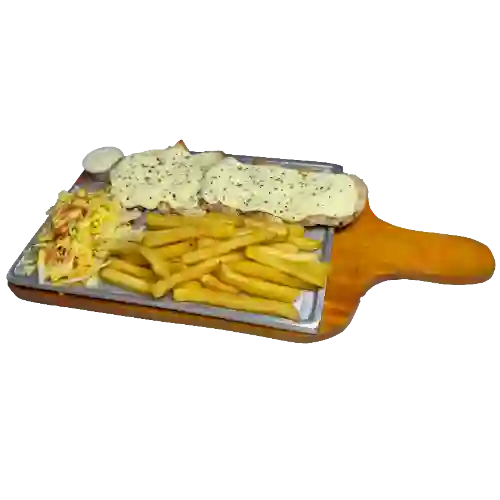 Pechuga Gratinada + Gaseosa 250 ml