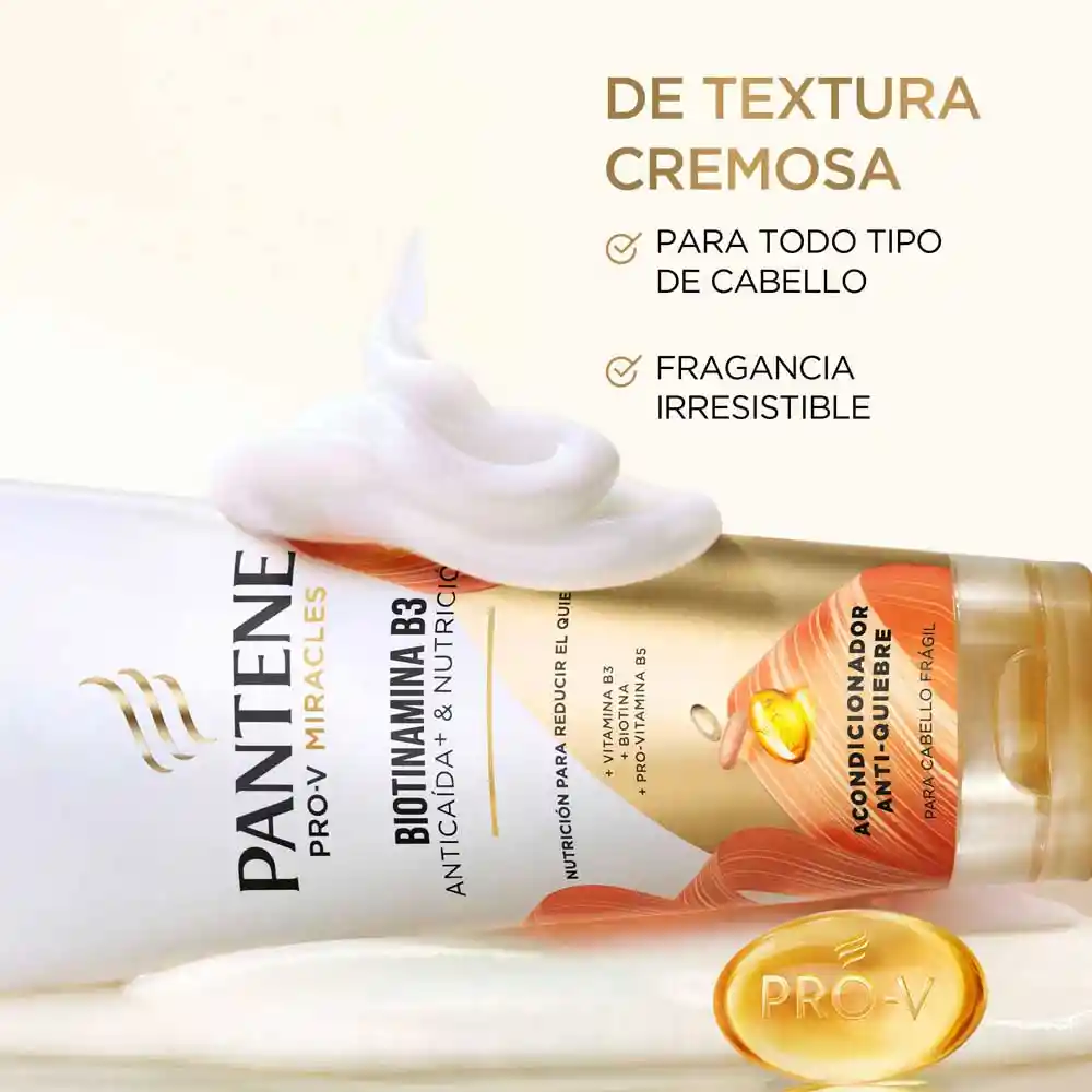 Pantene Acondicionador Antiquiebre Biotinamina B3