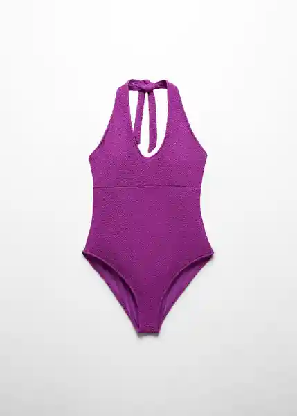 Vestido de Baño Costap Morado Talla 26 Mujer Mango