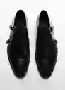 Zapatos Paulomon Negro Talla 42 Hombre Mango