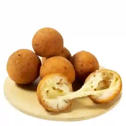 Buñuelo con mozzarella