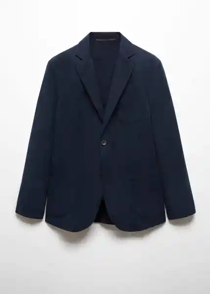 Blazer Americana Delave Navy Talla 54 Hombre Mango