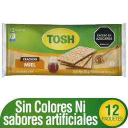 Tosh Galletas con Salvado y Miel