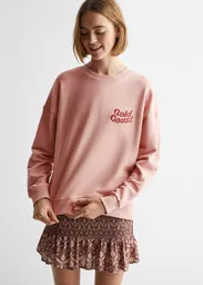 Buzo de Sudadera Gold Rosa Talla 18 Mango Teen Girl Mango