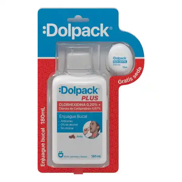 Dolpack Enjuague Bucal Plus (20%) + Seda Dental