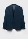 Blazer Americana Paris Indigo Talla 48 Hombre Mango