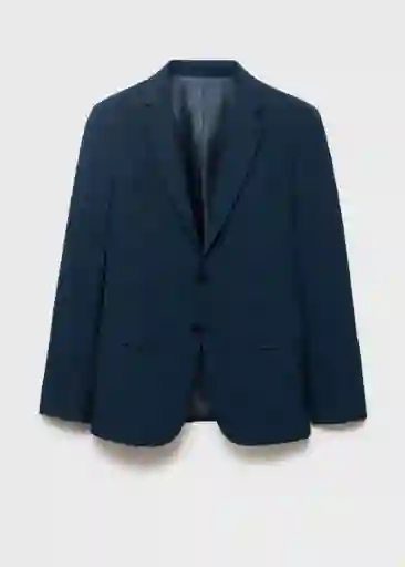 Blazer Americana Paris Indigo Talla 48 Hombre Mango