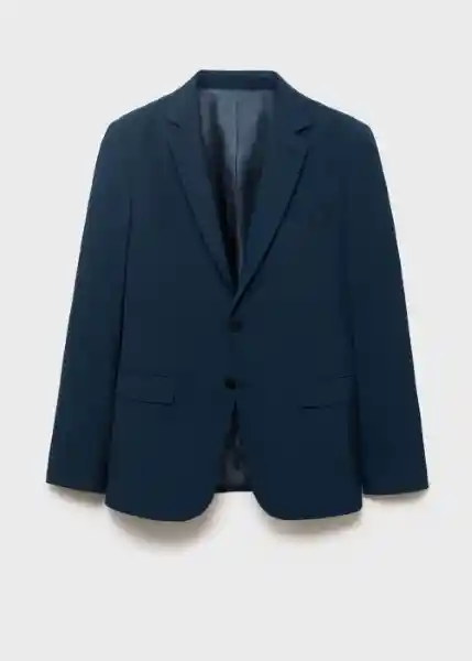 Blazer Americana Paris Indigo Talla 48 Hombre Mango