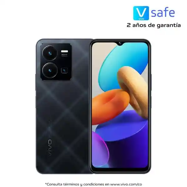 Vivo Celular 128Gb 8Gb RAM Negro Y35