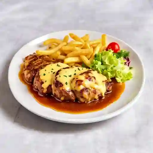 Churrasco Asado Gratinado