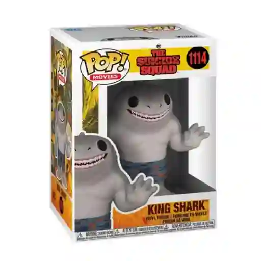Funko Pop! Figura Colección The Suicide Squad King Shark