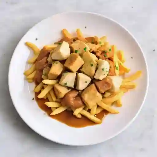 Salchipapa Pollo Y Salchicha