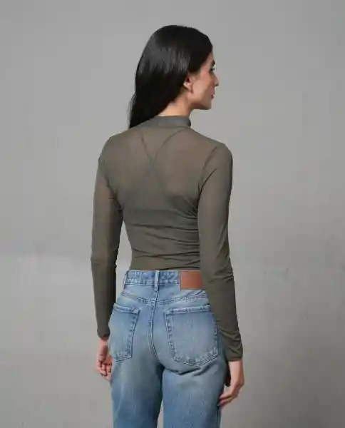 Camiseta Mujer Verde XS 203G011_VER180317 Rifle