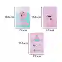 Set Cuadernos Pequeños Con Puntadas Serie Mis Pastelitos Miniso