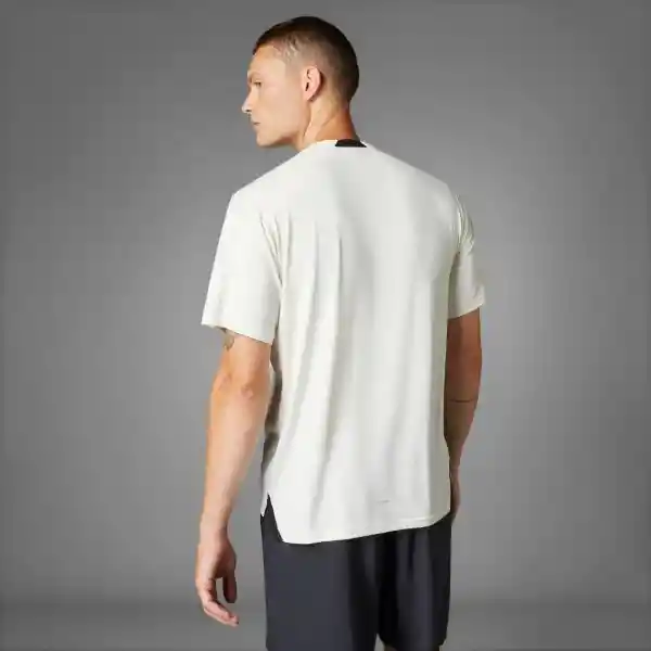 Adidas Camiseta D4T Int Tee Entrenamiento Hombre Blanco Talla L