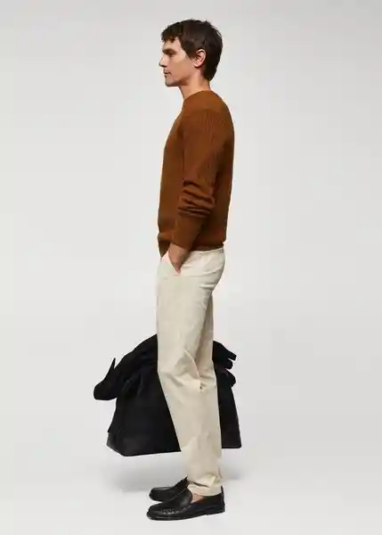 Jersey Champan Tabaco Talla XL Hombre Mango