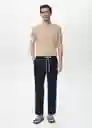 Pantalón Romelino Navy Talla 40 Hombre Mango