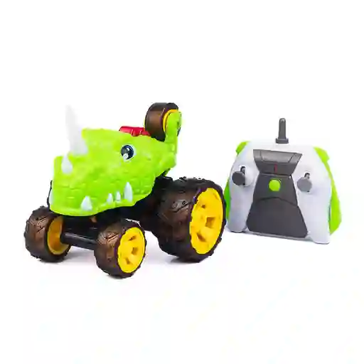 Monkey Carro Loco Monster Dinosaurio Con Control Remoto