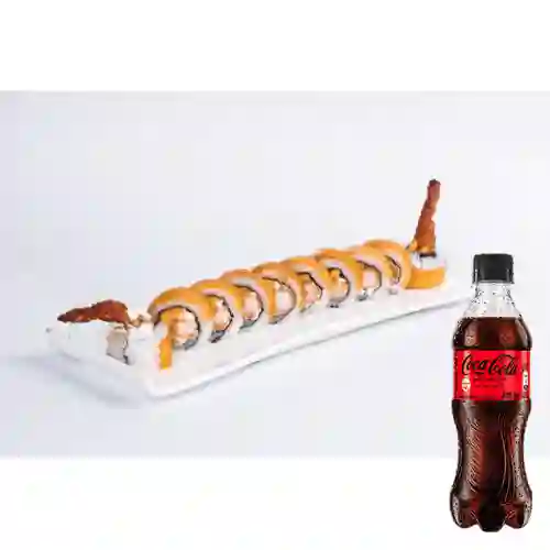Combo Sweet Kyoto Roll + Coca Cola Sin Azúcar 400 ml