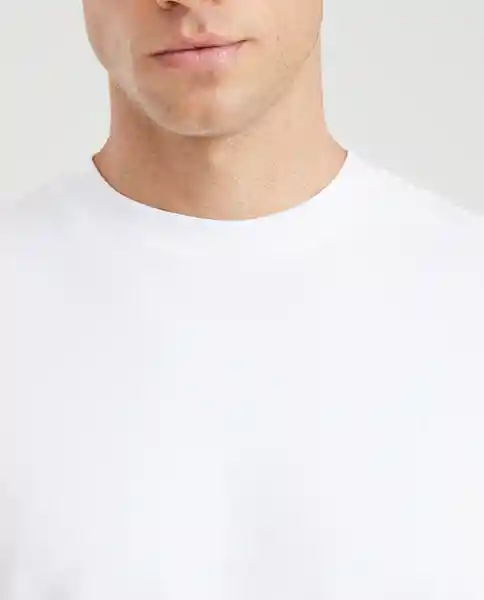 Camiseta Duotono Duck Masculino Blanco 0 Claro M Chevignon