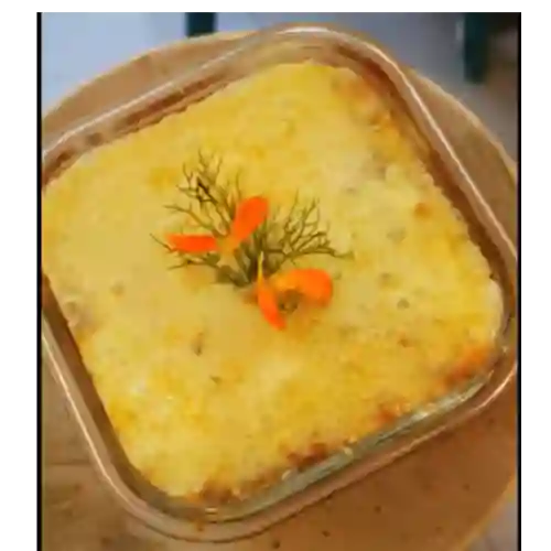 Lasaña Pollo y Champiñones
