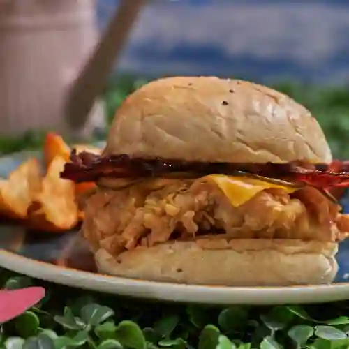Crispy Chicken con Papas