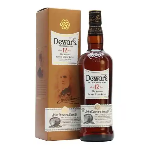 Dewars Whisky 12 años Botella