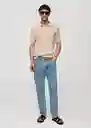 Jean Ben Dirty Claro Talla 44 Hombre Mango