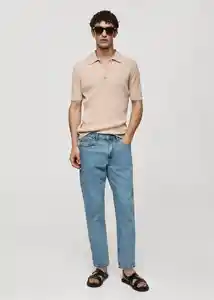 Jean Ben Dirty Claro Talla 44 Hombre Mango