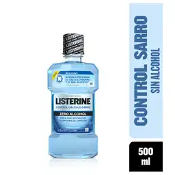 Enjuague Bucal LISTERINE Control Calculo Zero 500 ML